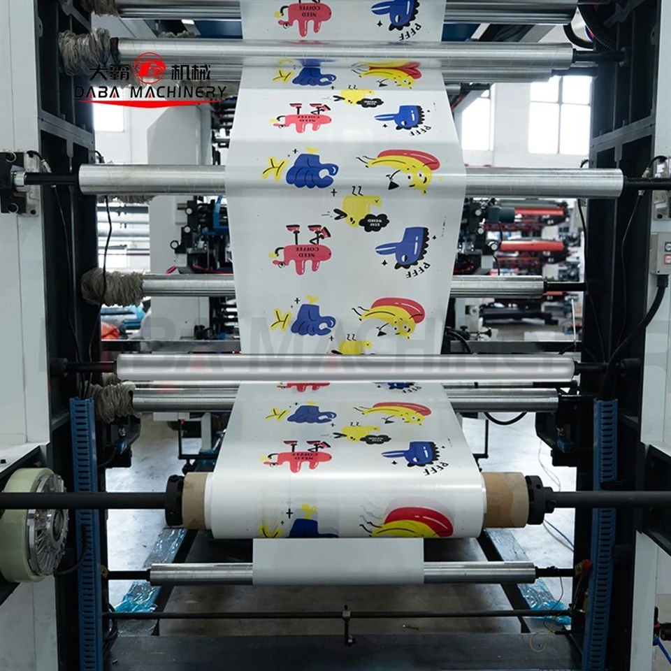 Helical Gear 2 Color Flexographic Printing Machine best